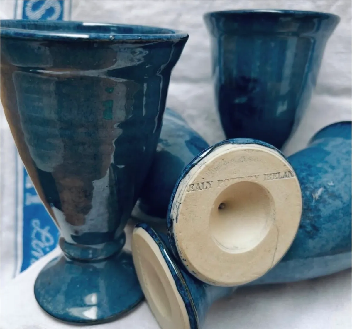 Pottery goblets - Image 2