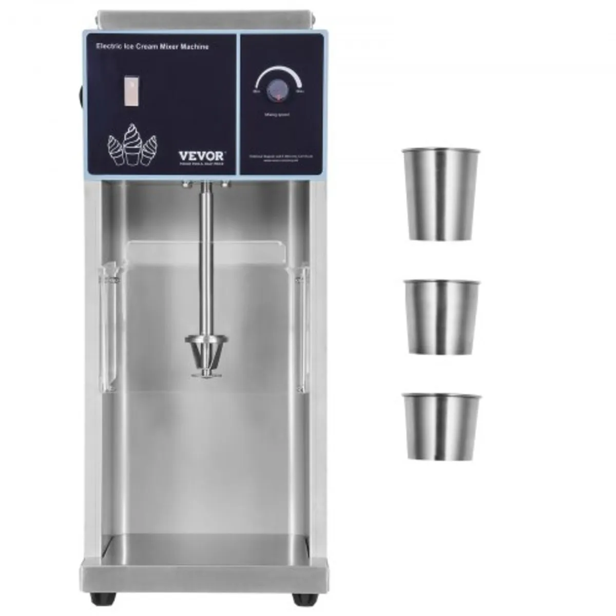 Ice Cream Blender, 400W High-Speed Ice Cream Maker - Image 1