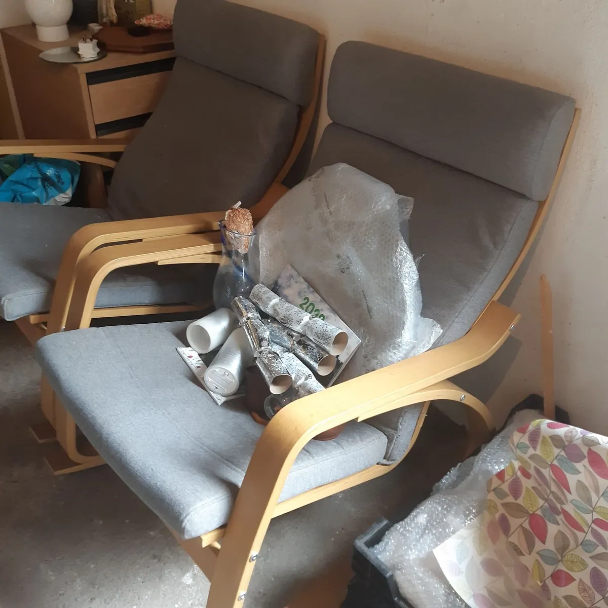 2 IKEA Rocking Chairs &1Armchair - Image 2