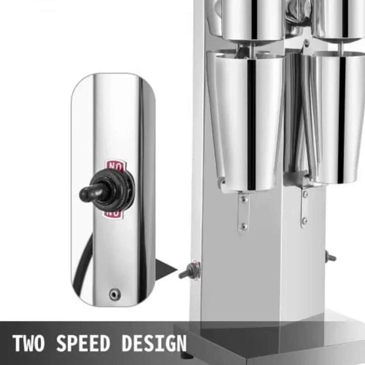 Milkshake Maker Kit, Stainless Steel Electric Milk - Image 2