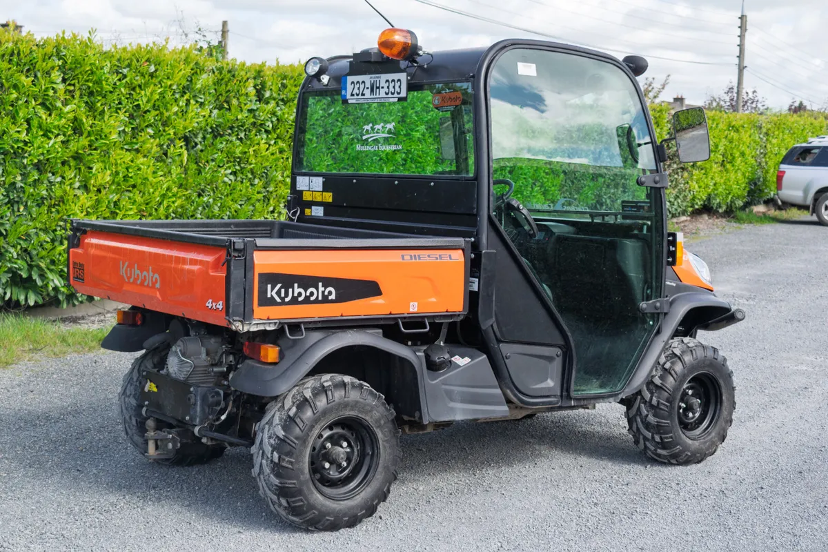 2023 Kubota RTV X1110 Orange - Image 3