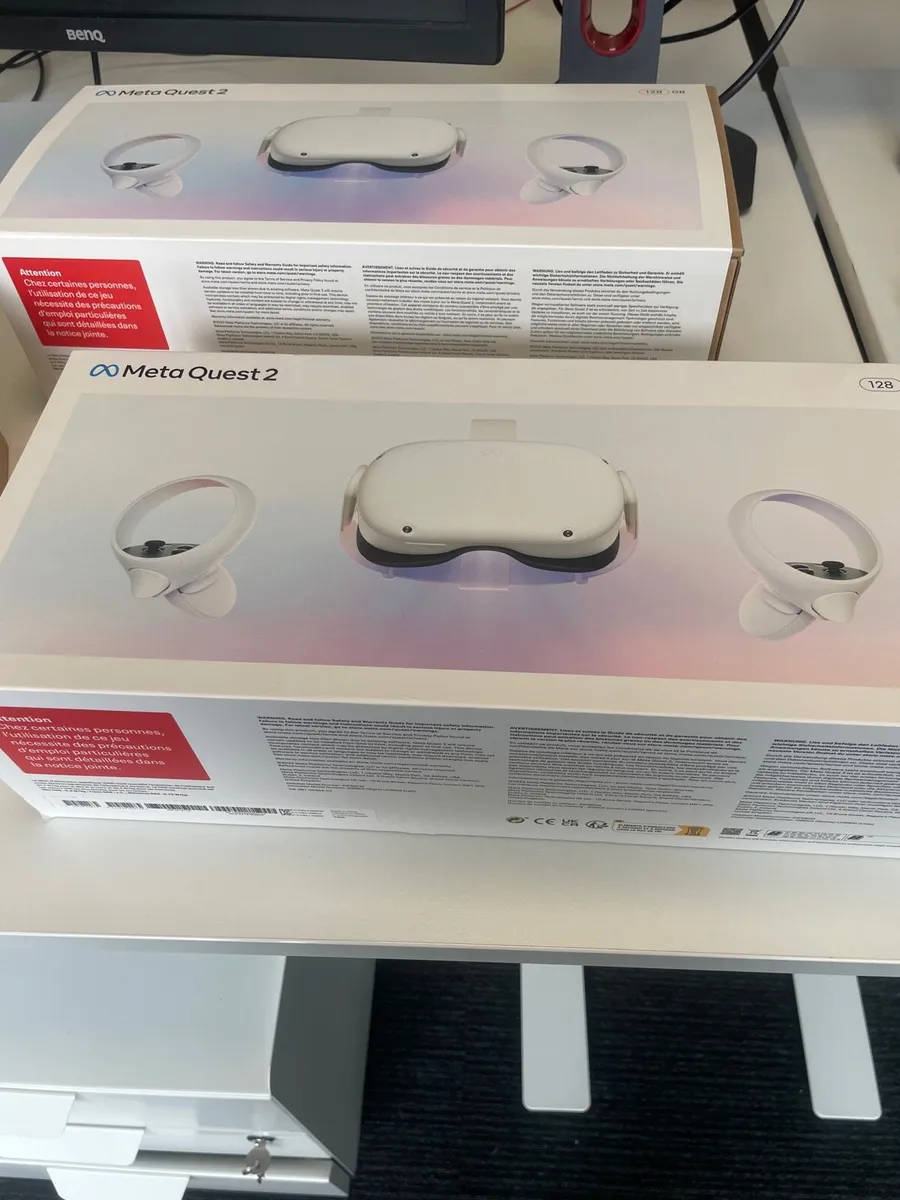 2 * Meta Quest 2 128GB  €150 each €250 for both - Image 1