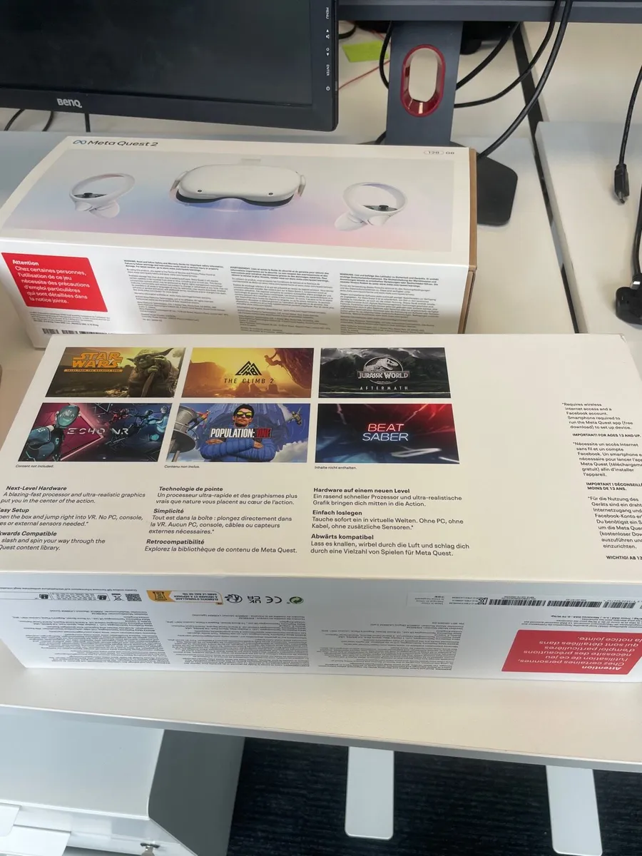 2 * Meta Quest 2 128GB  €150 each €250 for both - Image 2