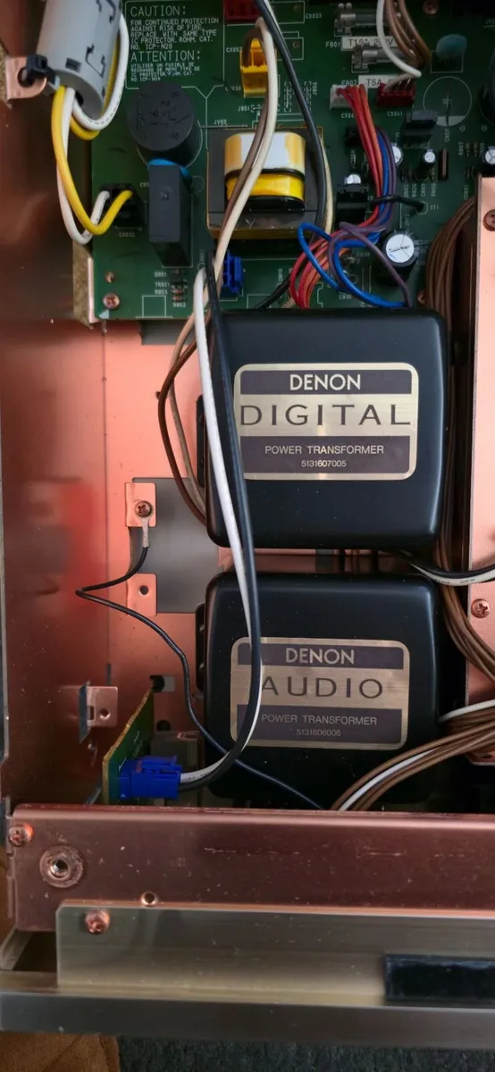 CD PLAYER Hi-End DENON DVD 5000 DAC 4 X PCM 1704 - Image 3