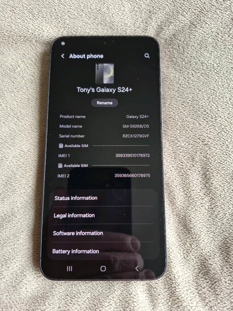Samsung Galaxy S24 plus - Image 3