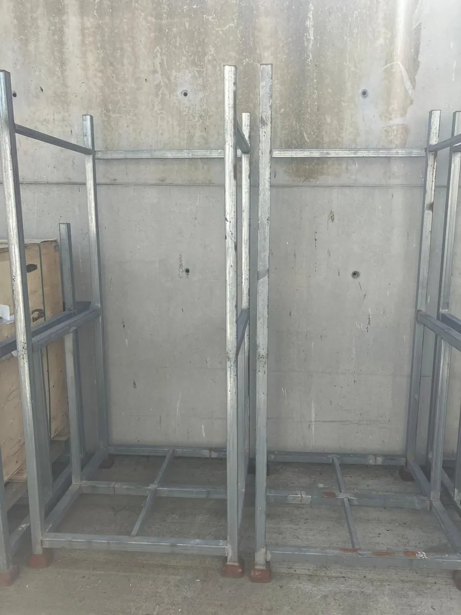 GALVANISED STILLAGE RACKS - Image 1