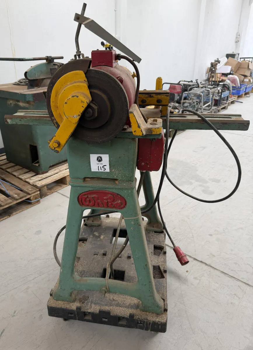 3 Phase Stone Grinder **Online Auction** - Image 1