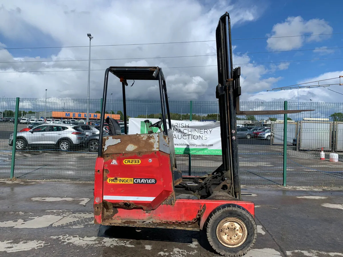 UNRESERVED 2005 PALFINGER MOUNTY FORKLIFT FOR AUCT - Image 3