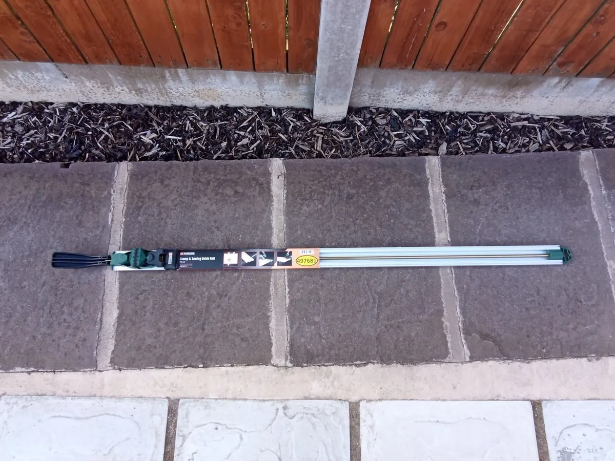 Clamp and Saw Guide Rail. - Image 1