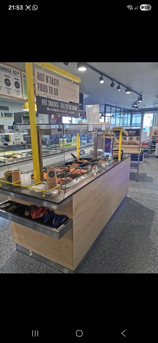 4 well self serve hot unit - Image 1