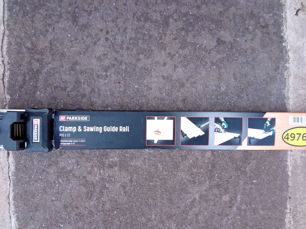 Clamp and Saw Guide Rail. - Image 3