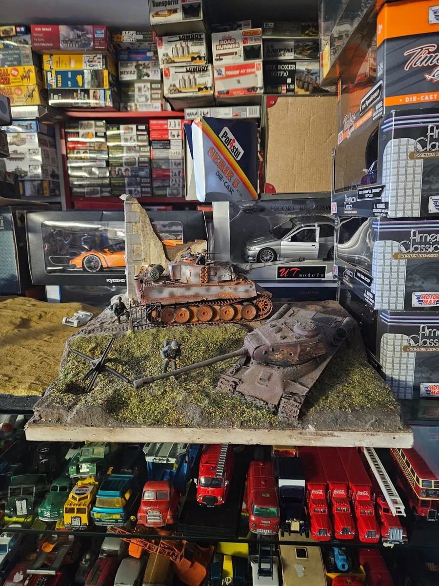 Airfix Tamiya German Russian WW2 Diorama - Image 1