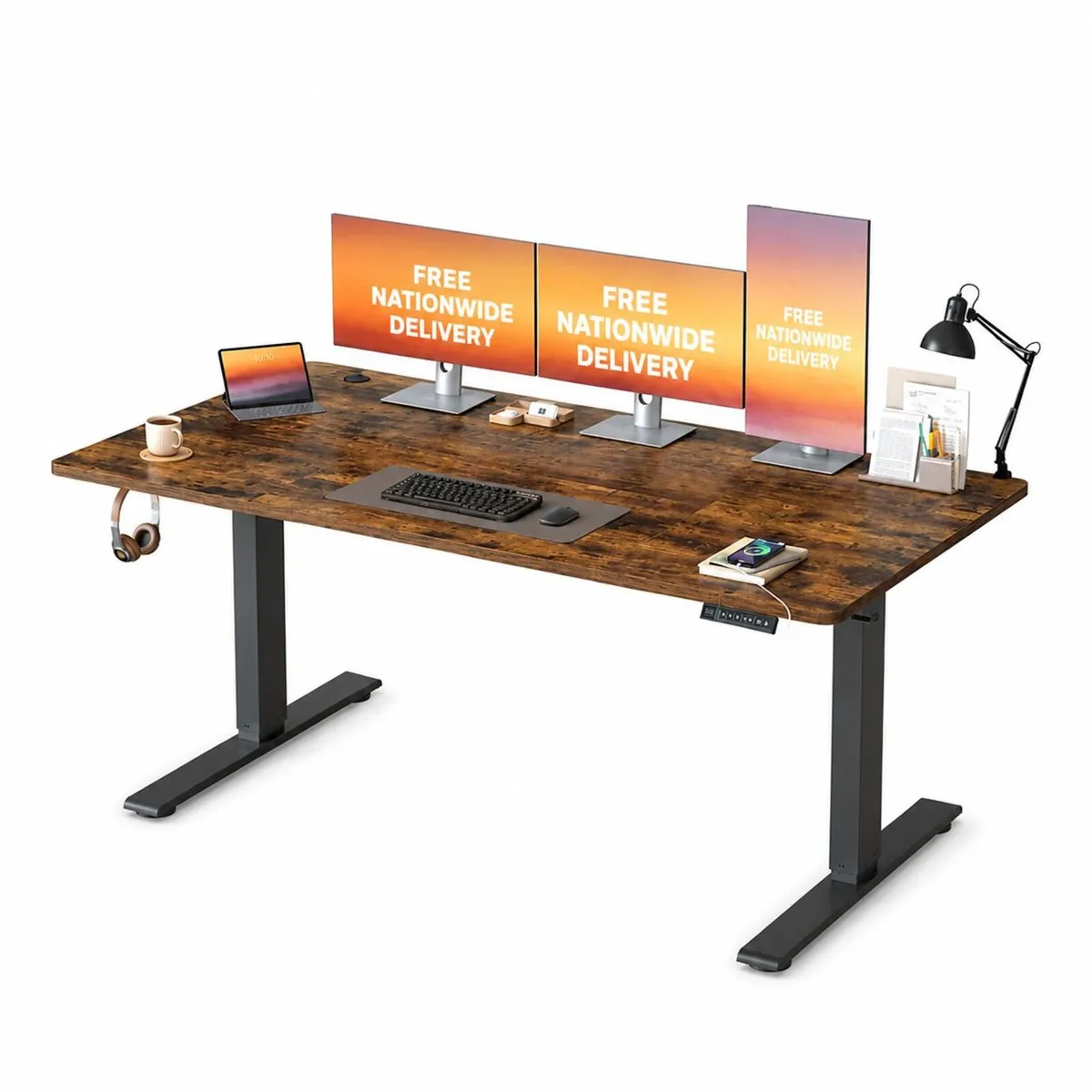 Electic Desk 160  x 80 - Image 1