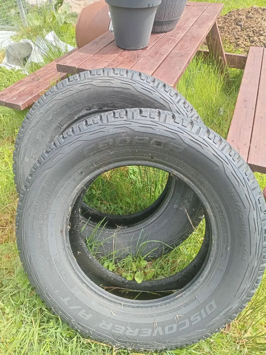 Jeep tyres brand new 16s
