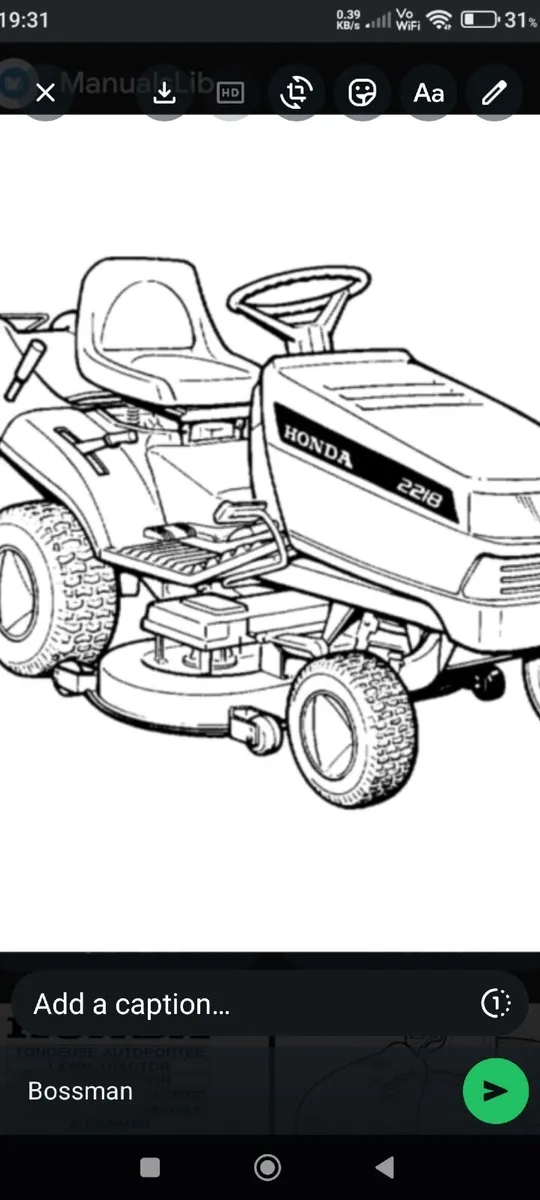 Ride on mower - Image 2