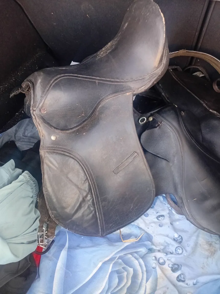 Racing saddle country saddle - Image 1