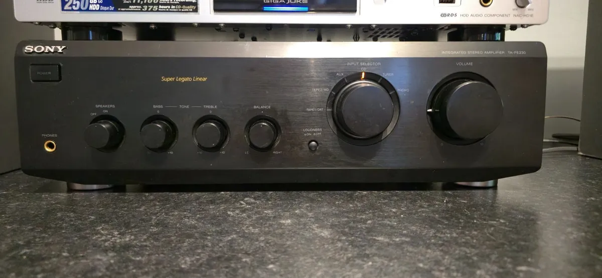 POWER AMPLIFIER SONY TA-FE 230 NICE CONDITION - Image 4