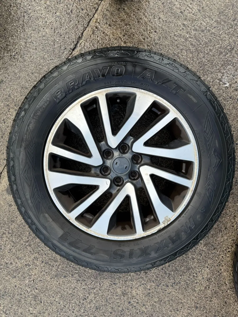 2019 NAVARA 18" ALLOY WHEELS - Image 2