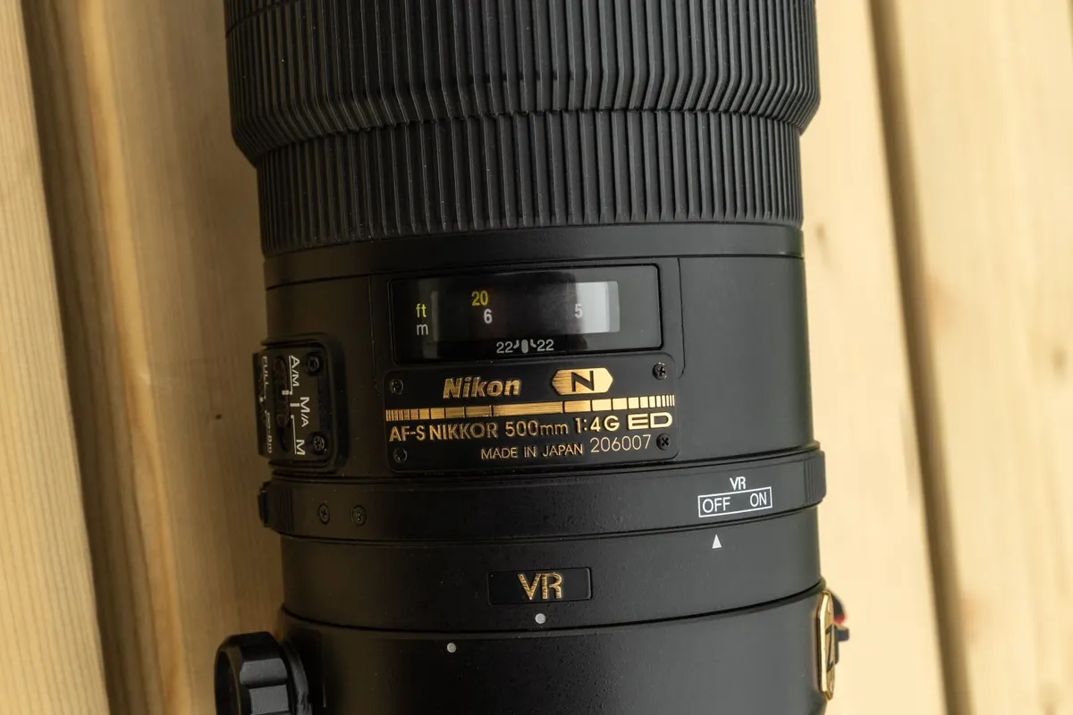 Nikon AF-S 500MM F/4 G ED VR LENS - Image 2