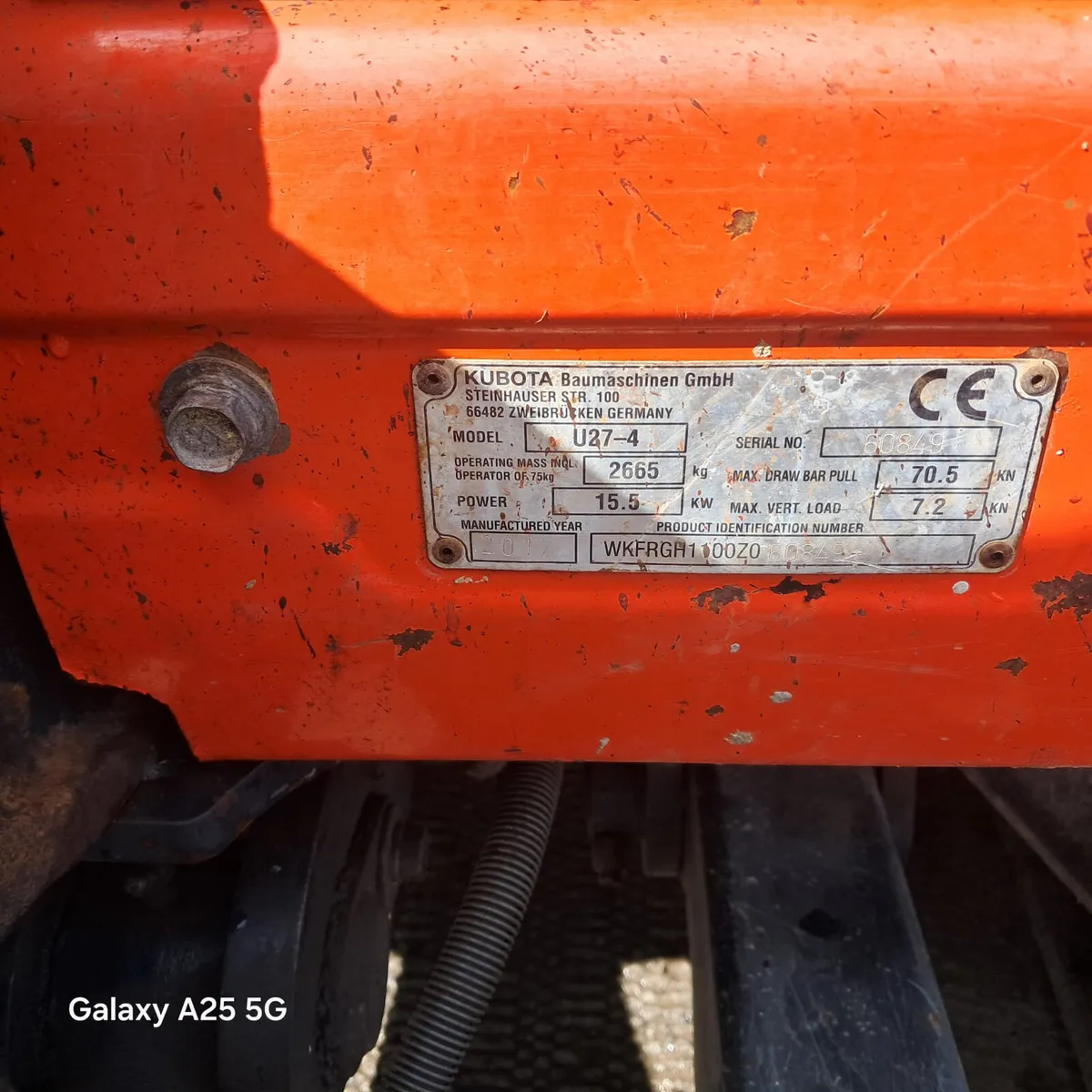 Kubota u27 - Image 4