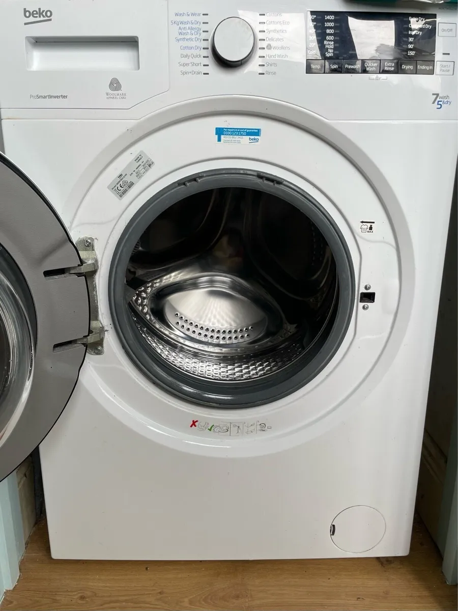 Beko Washer Dryer 5/7kg Perfect Condition! - Image 2