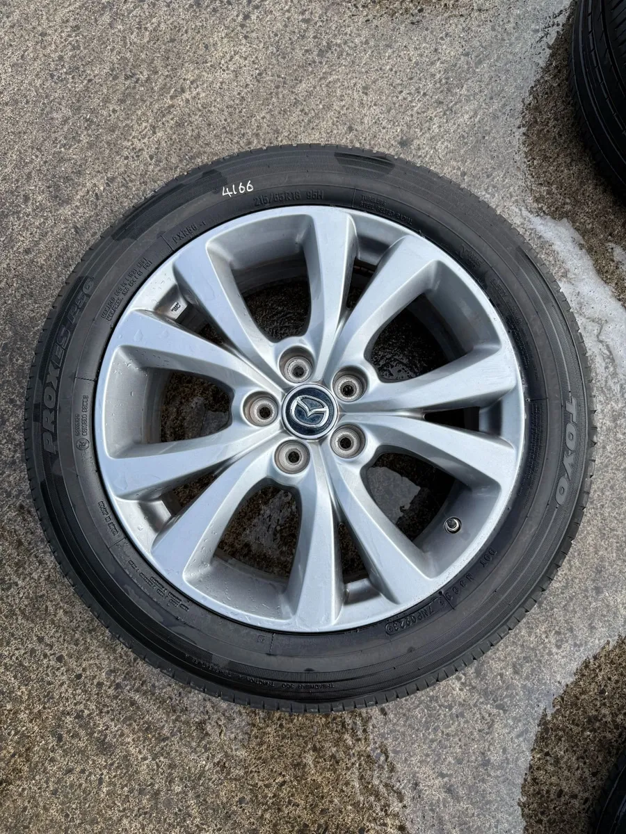 2019 MAZDA CX5 18" ALLOY WHEELS - Image 2