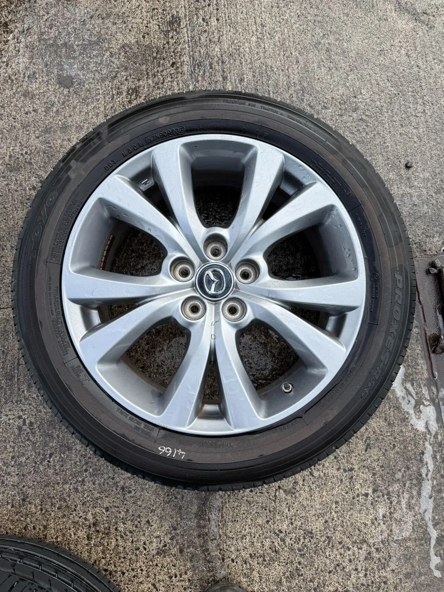 2019 MAZDA CX5 18" ALLOY WHEELS - Image 1