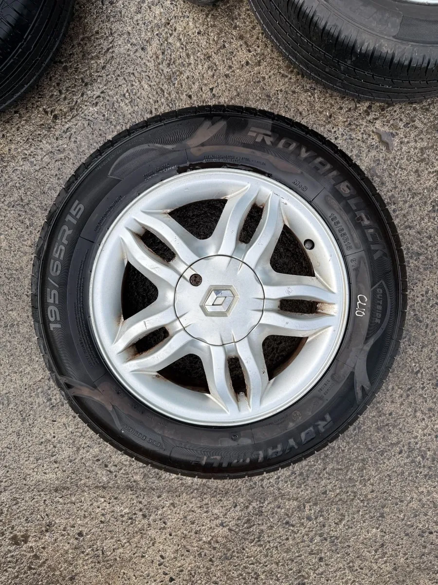 2012 RENAULT CLIO 15" ALLOY WHEELS - Image 1