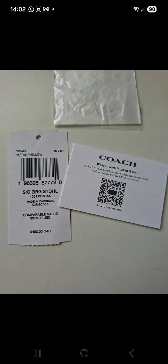 Coach handbags. - Image 1