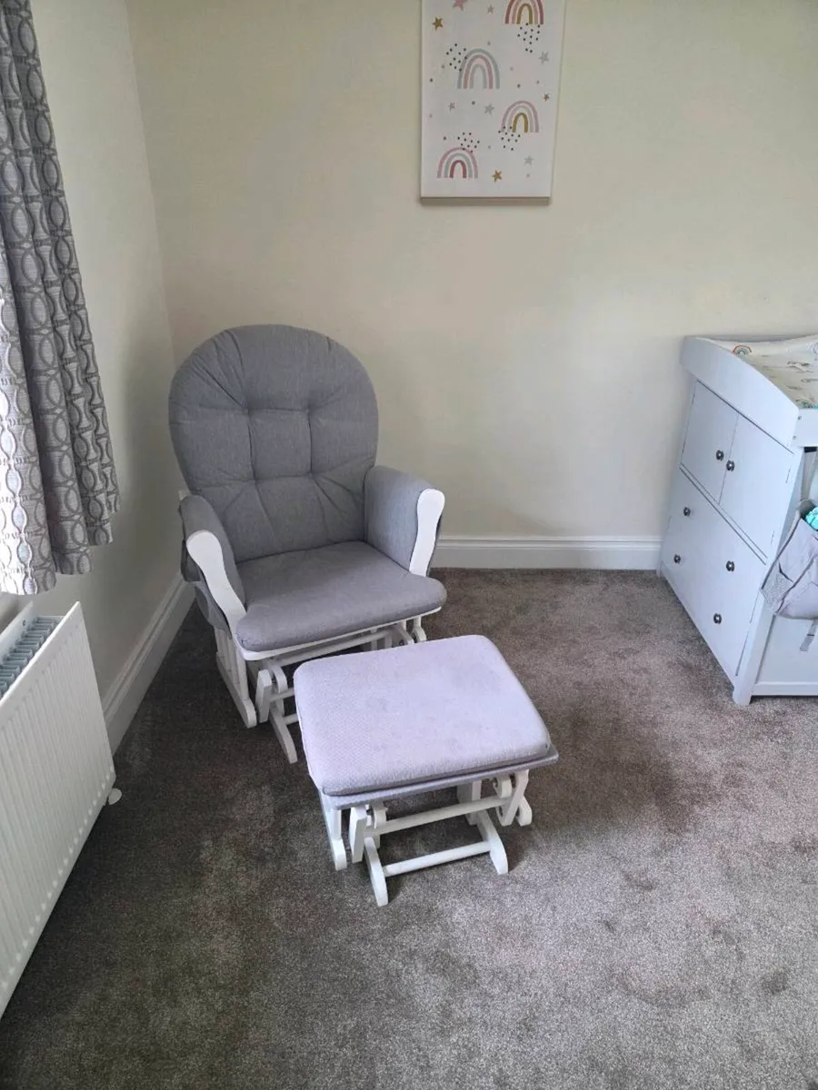Feeding Rocking chair foot rest