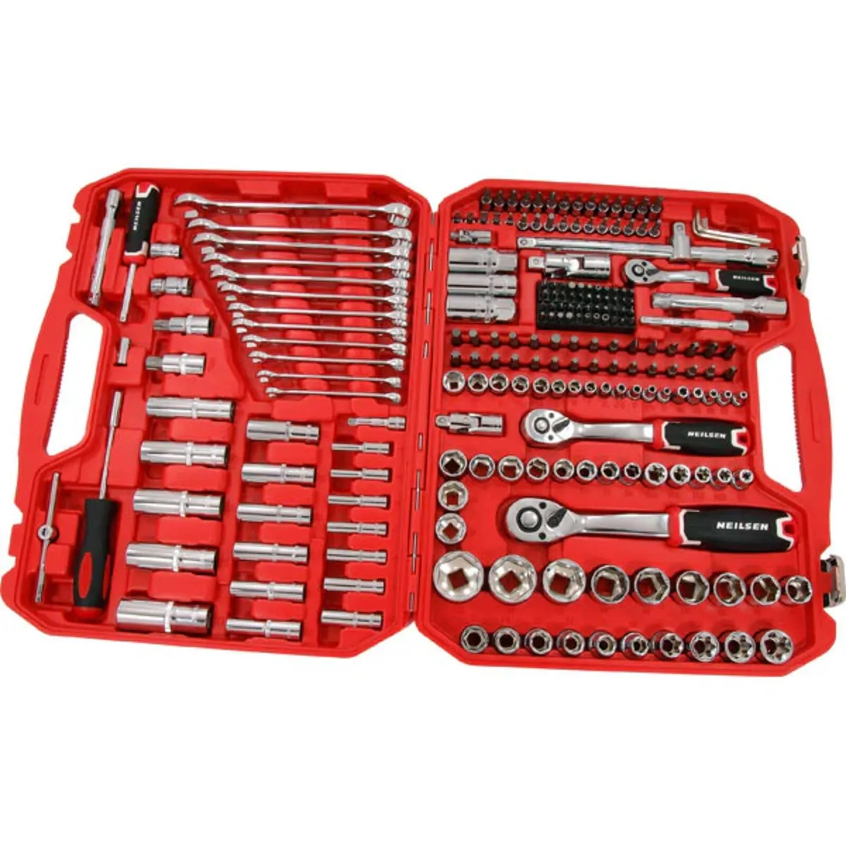 219pc 1/4in, 3/8in & 1/2in DR Socket Set - Image 2