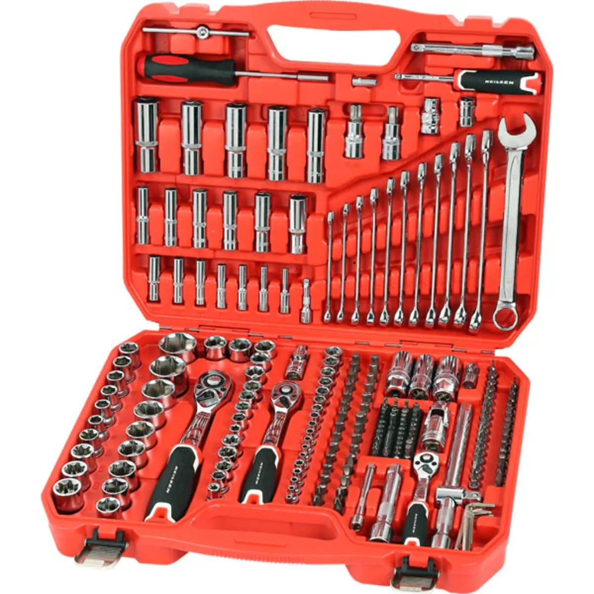 219pc 1/4in, 3/8in & 1/2in DR Socket Set - Image 1
