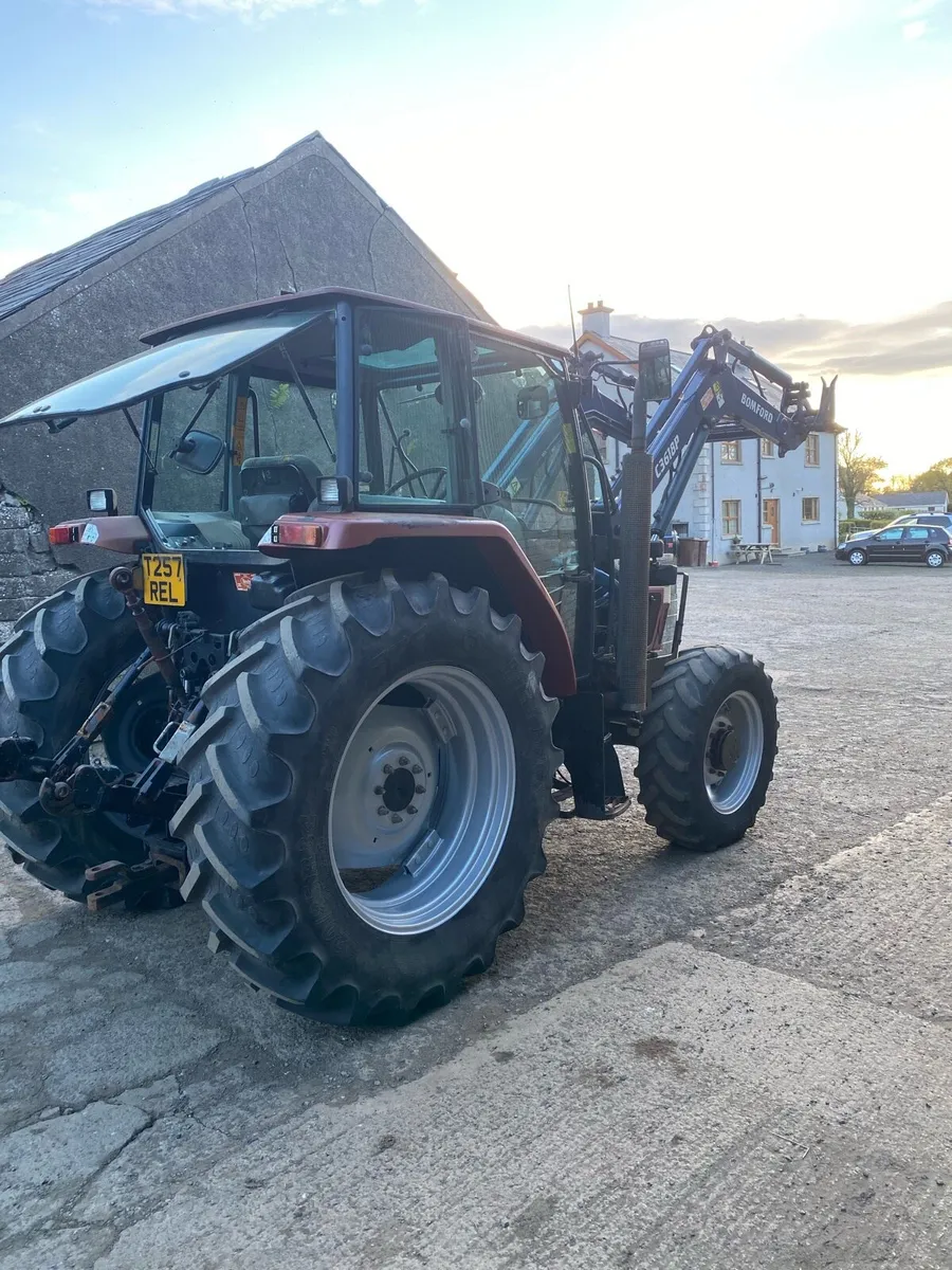 Case cx80 c/w bomford loader - Image 3