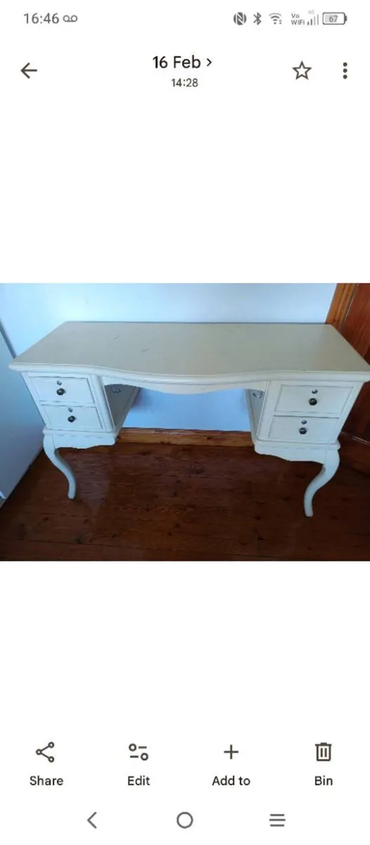Vintage dressing table - Image 1