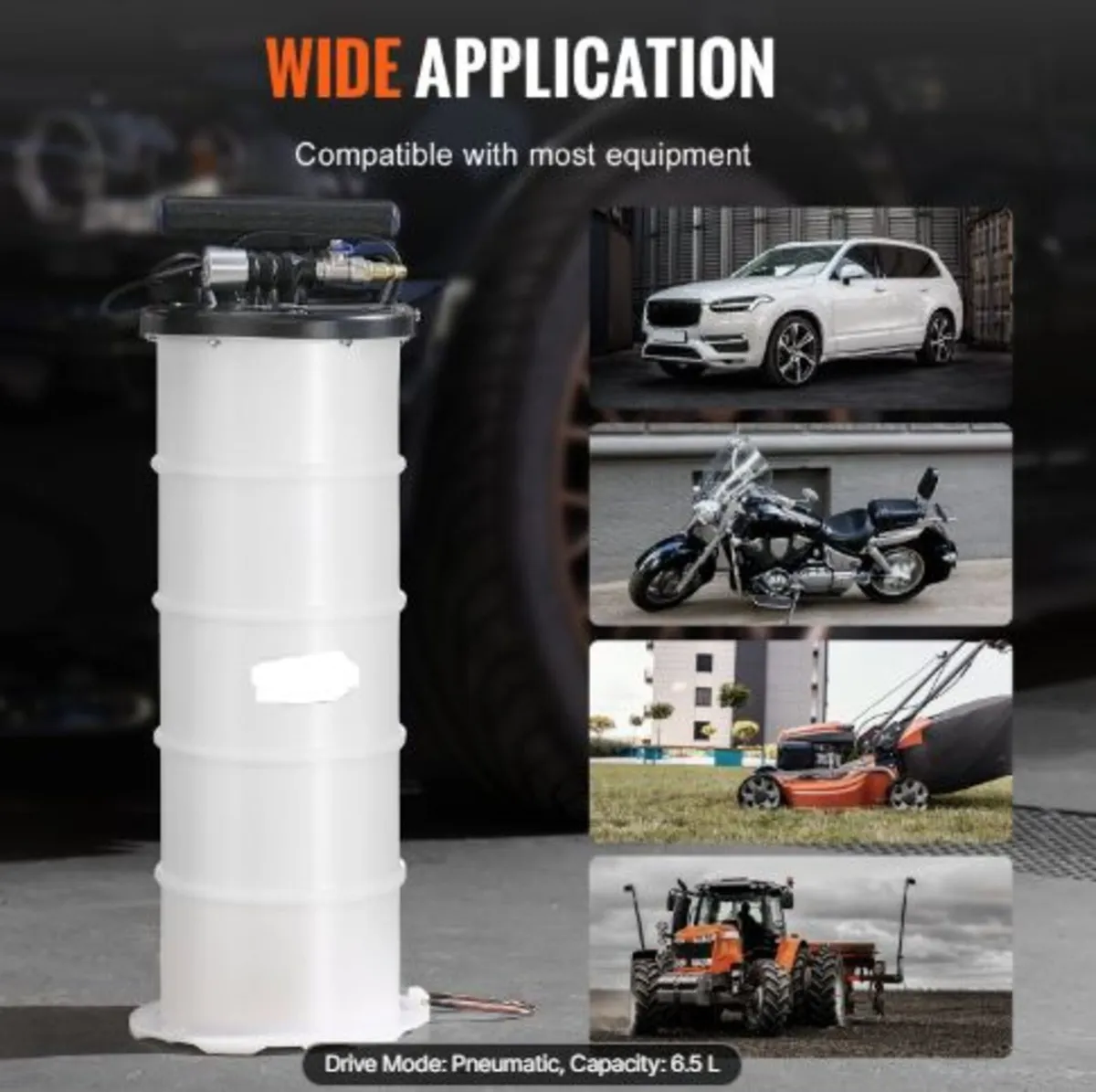 Fluid Extractor, 1.74 Gallons (6.5 Liters), - Image 3