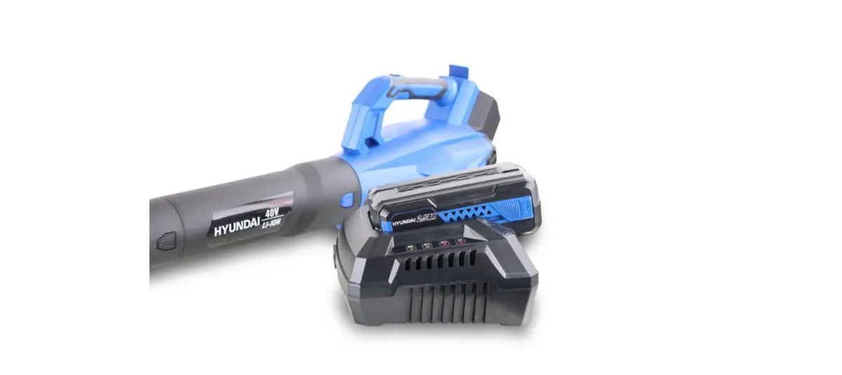 40V Cordless Leaf Blower, 132mph Air Speed, - Image 4