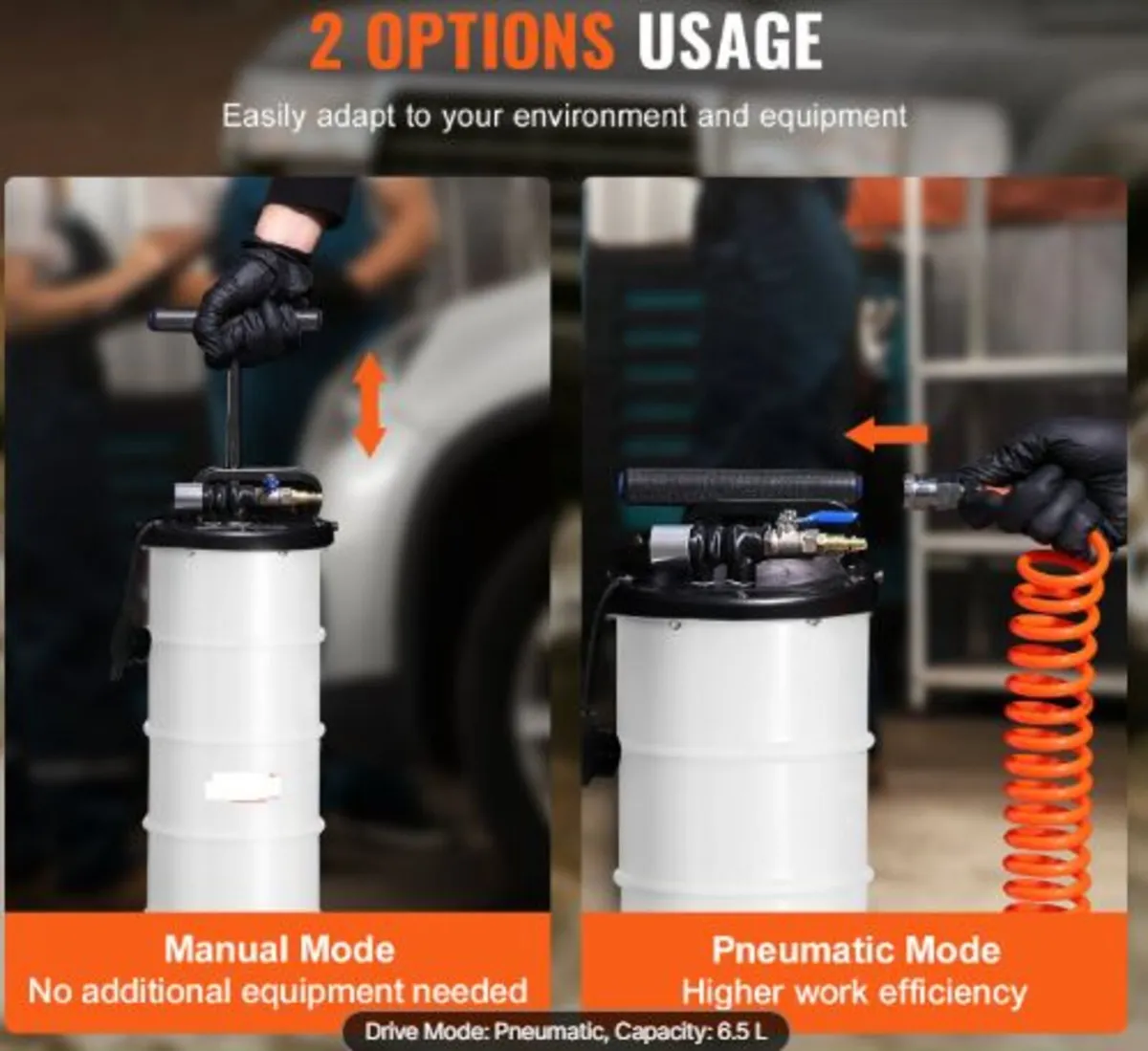 Fluid Extractor, 1.74 Gallons (6.5 Liters), - Image 4