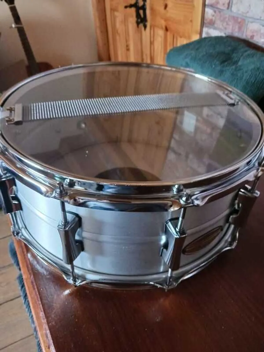 Pearl 14x6.5inch primal collective aluminium snare drum - Image 3