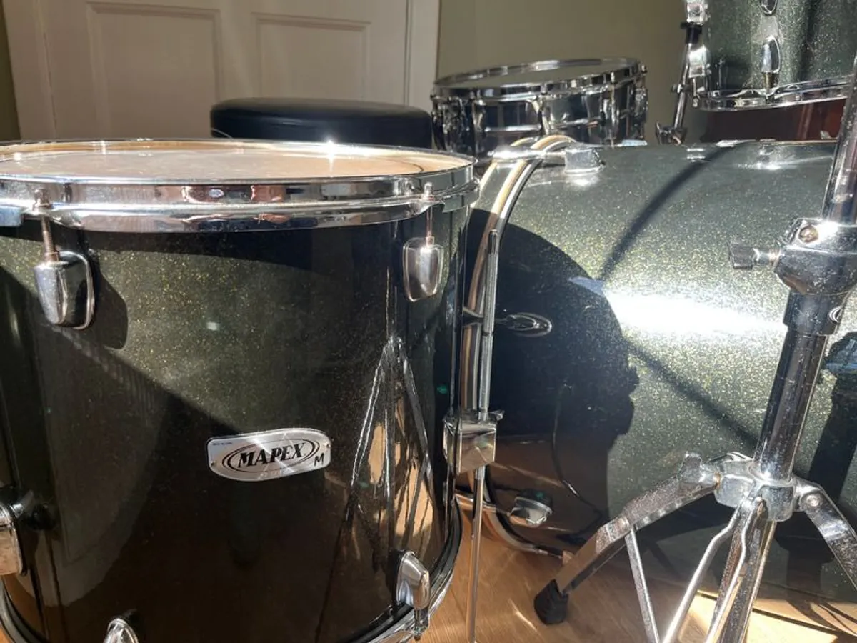 Mapex Meridian Birch Drumkit + Pearl Sensitone Snare - Image 4