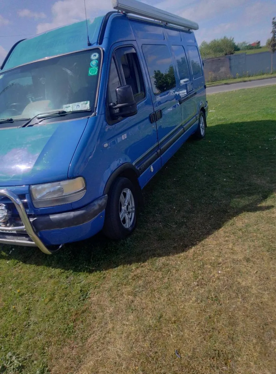 Nissan interstar camper van on book - Image 1