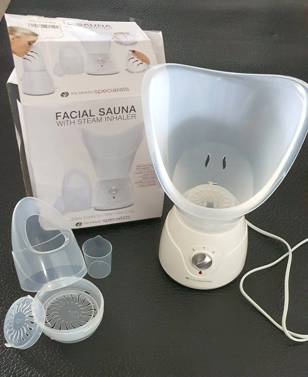 Facial sauna with steam inhaler - Image 1