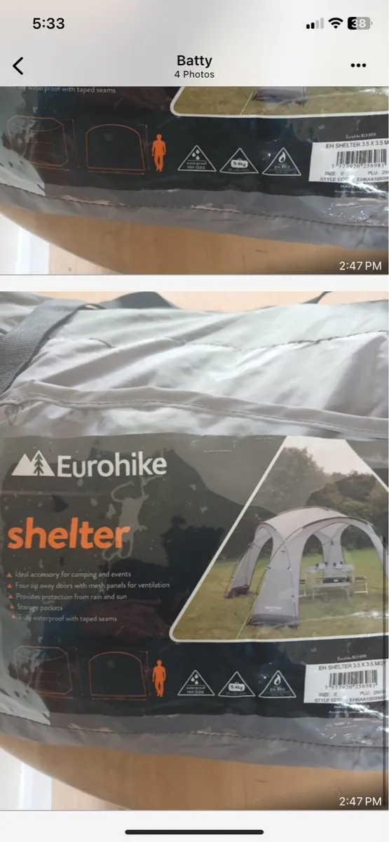Awning for tent - Image 2