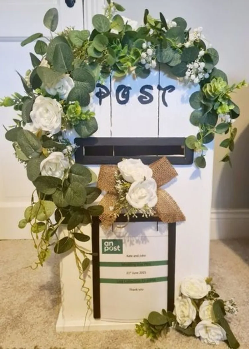 Personalised Post Box for Hire/Rent