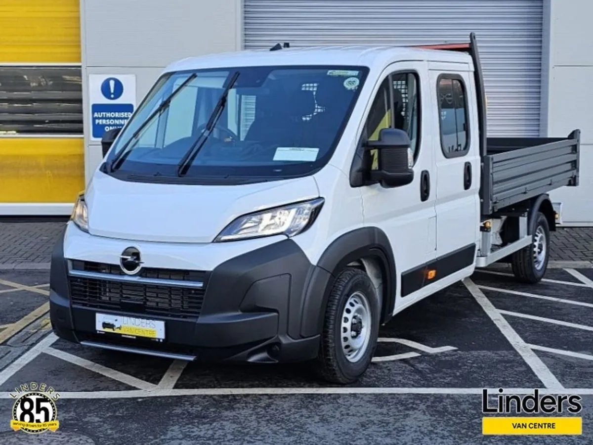 Opel Movano 7 SEAT CREW CAB TIPPER - Image 2