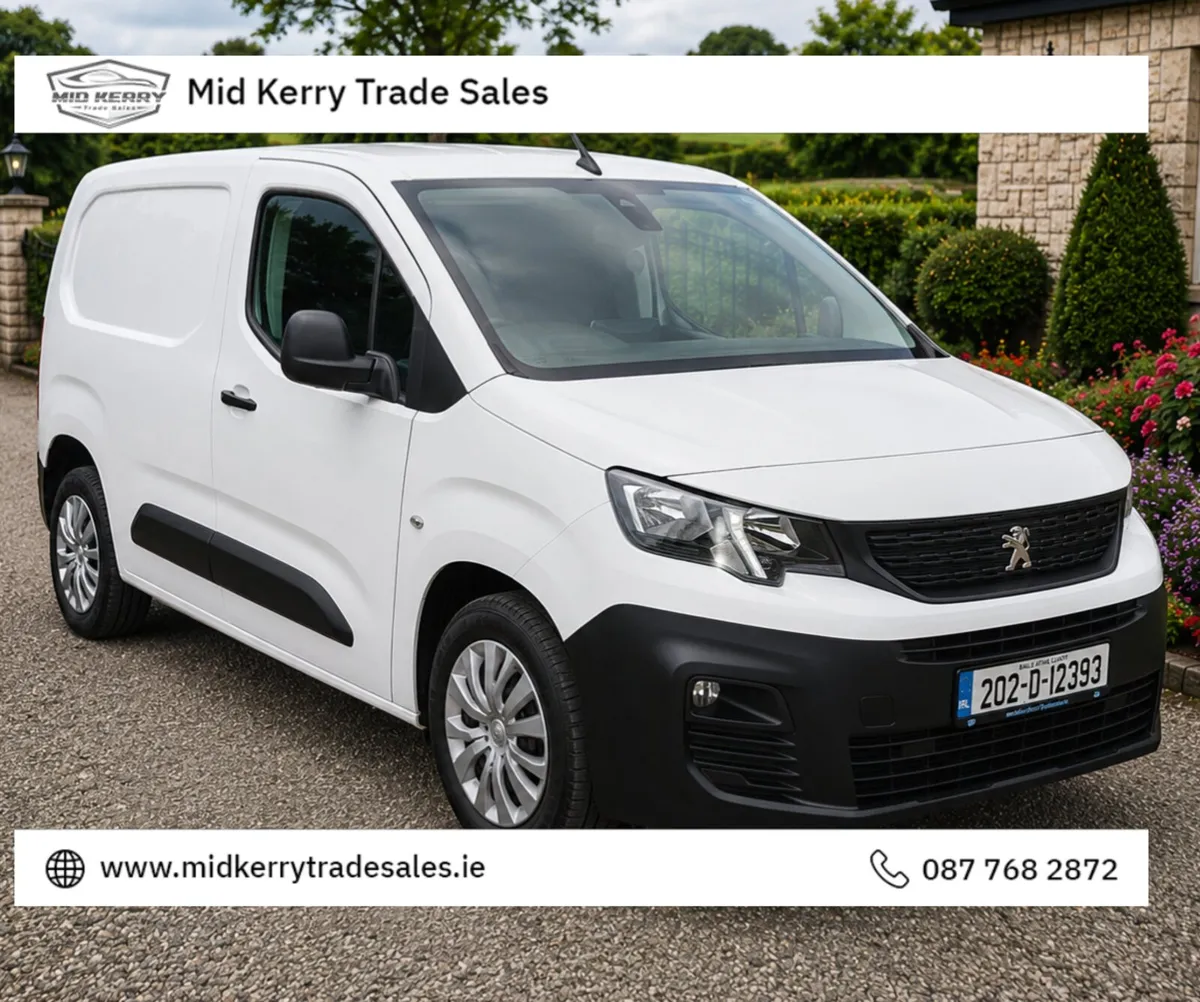 202 Peugeot Partner  Top Spec Low Mileage - Image 1