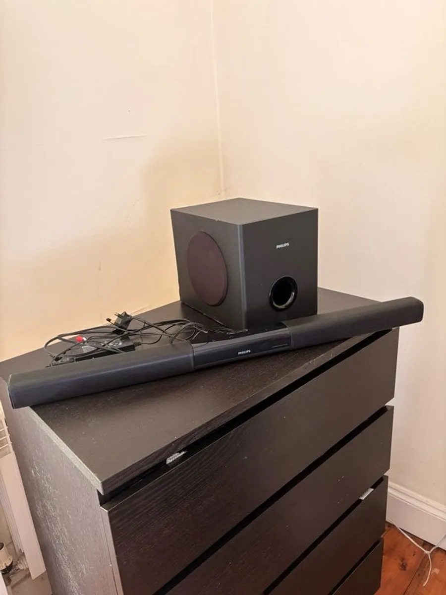 Philips Soundbar + Wireless Subwoofer (Bluetooth / HDMI) - Image 1