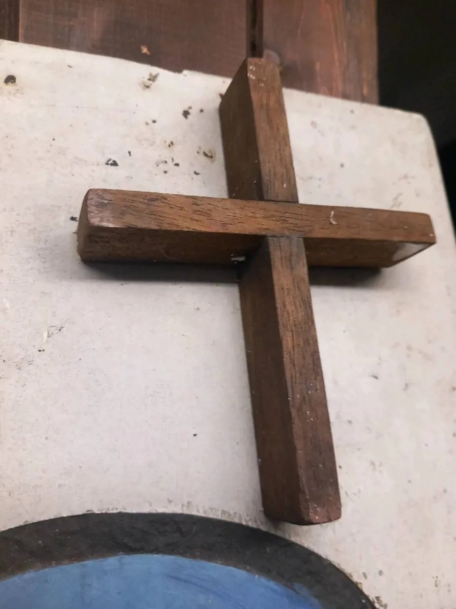 1970s Stations of the Cross, plaster. heavy, D18 - Image 2