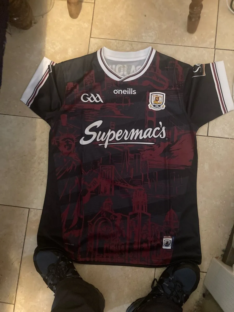 Galway gaa 2025 jersey free postage