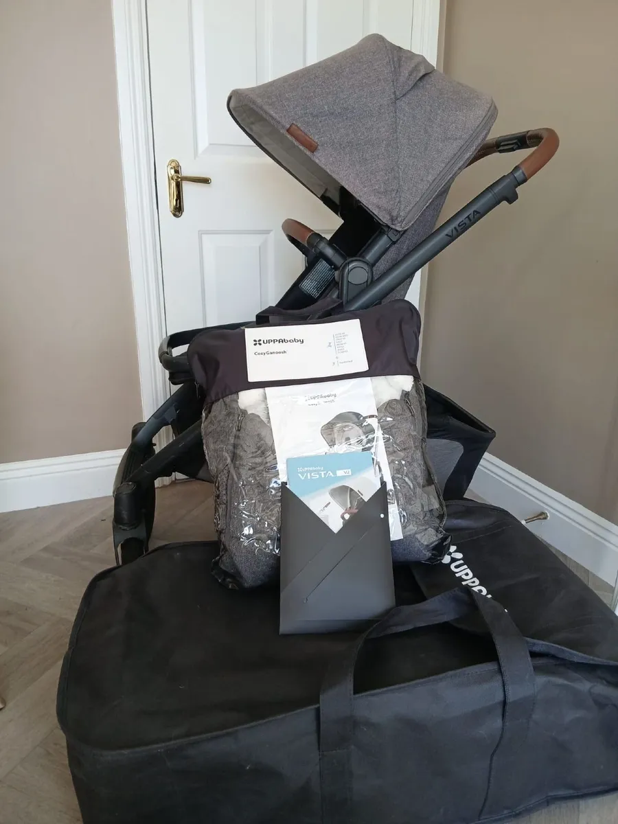 Uppababy Vista V2 + Accessories – Ready to Go - Image 2