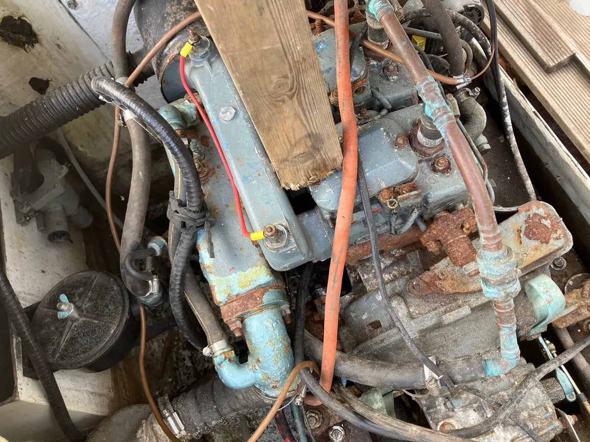 DIESEL 14HP PETTER MINI TWIN INBOARD BOAT ENGINE - Image 3